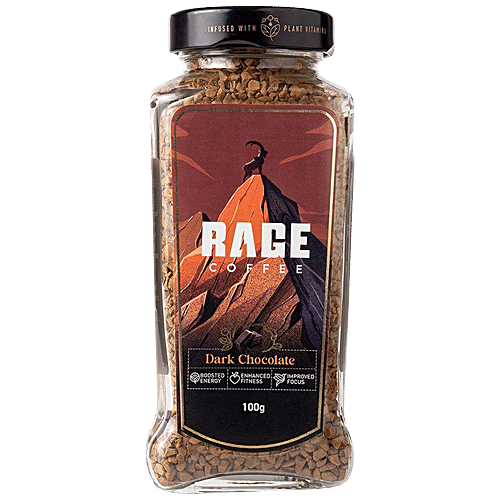 Buy Rage Coffee Dark Chocolate Flavour Premium Arabica Instant Coffee