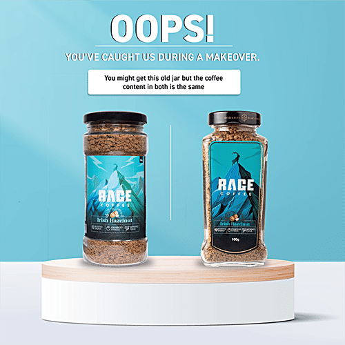 Buy Rage Coffee Irish Hazelnut Flavour Premium Arabica Instant Coffee
