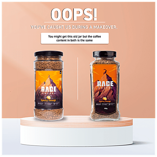 Buy Rage Coffee Sparky Orange Flavour Premium Arabica Instant Coffee