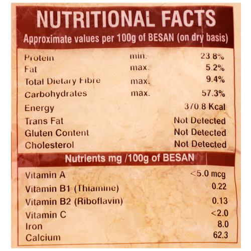 Rajdhani Besan - Gram Flour, 500 g  
