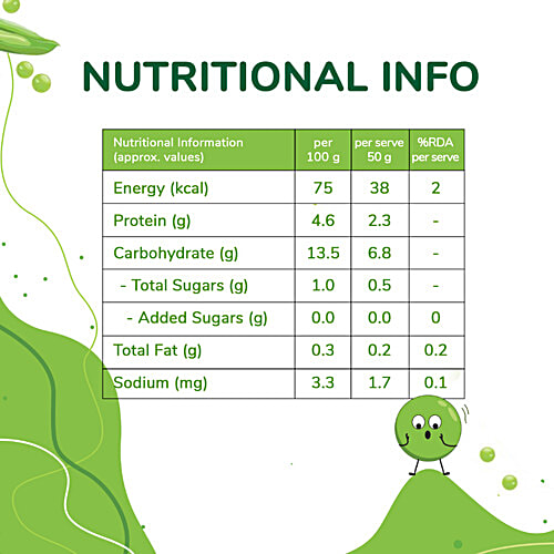 Farmland Frozen Green Peas, 500 g No Added Colours