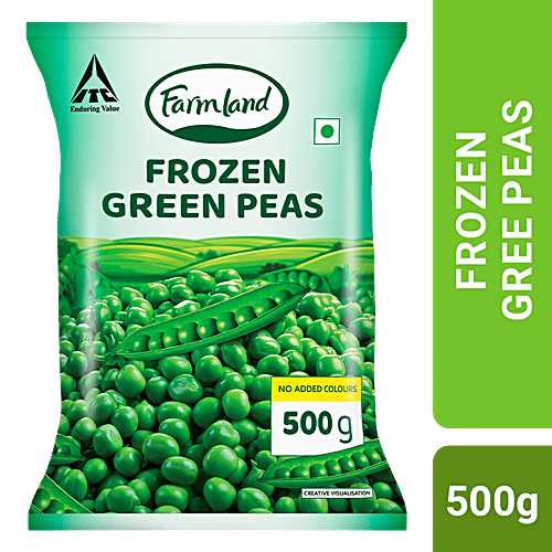 Farmland Frozen Green Peas, 500 g No Added Colours