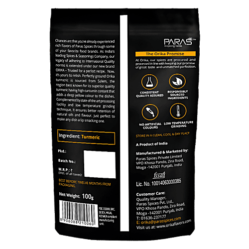 Buy Orika Salem Turmeric Powder Online at Best Price of Rs 34 bigbasket