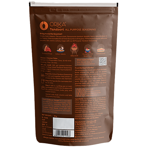 Orika Tandoori Marinade, 85 g Standy pouch 