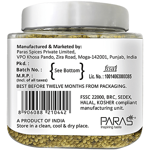 Orika Coriander Seeds/Kottambari Beeja, 150 g Pet jar