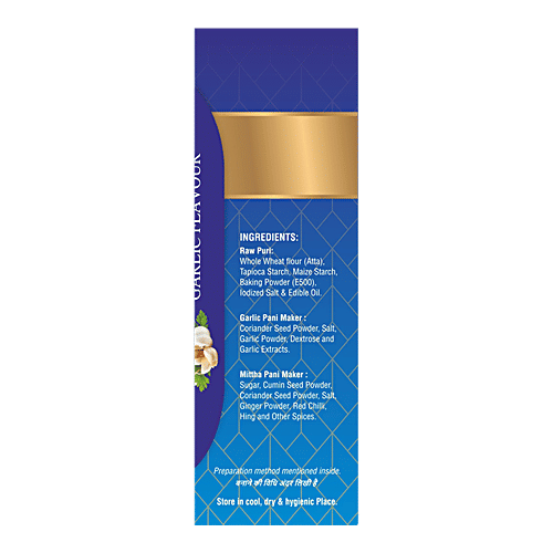 Shareat Jalballs Pani Puri Kit - Garlic, 30 pcs  