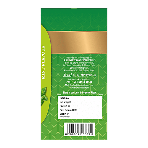 Shareat Jalballs Pani Puri Kit - Mint, 50 pcs  