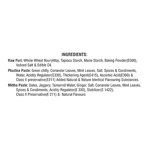 Shareat Jalballs Pani Puri Kit - Mint, 50 pcs  