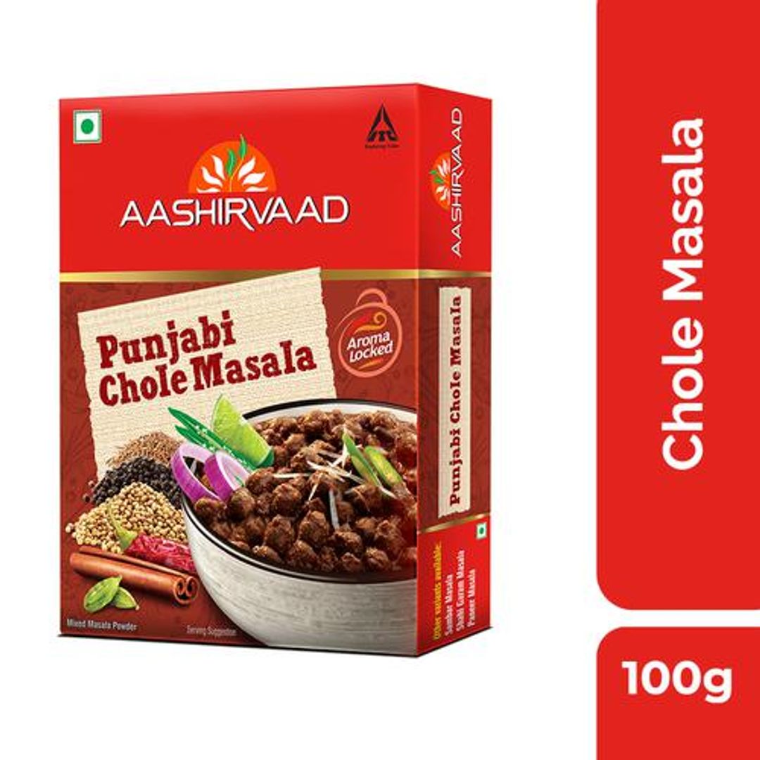 Aashirvaad Punjabi Chole Masala - Spice Blend, 100 g 