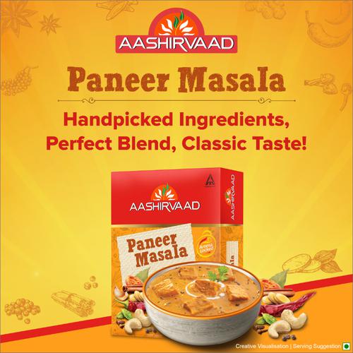 Aashirvaad Paneer Masala - Spice Blend, 100 g  