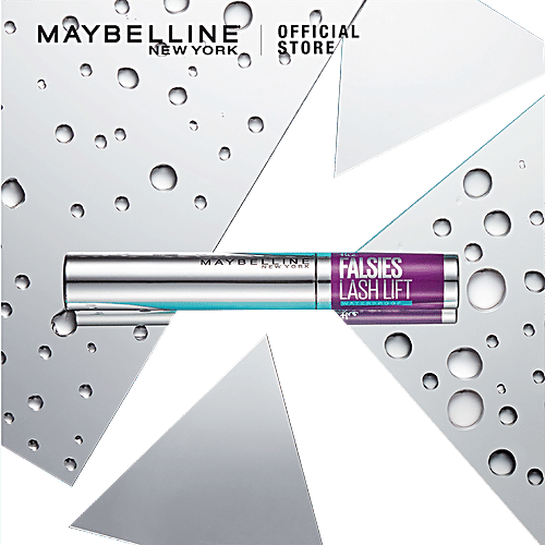 Maybelline New York Lash Lift Mascara - Waterproof, 8.6 g Black 