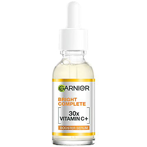 Garnier Bright Complete Vitamin C Booster Face Serum - Reduces Spots, 30 ml  
