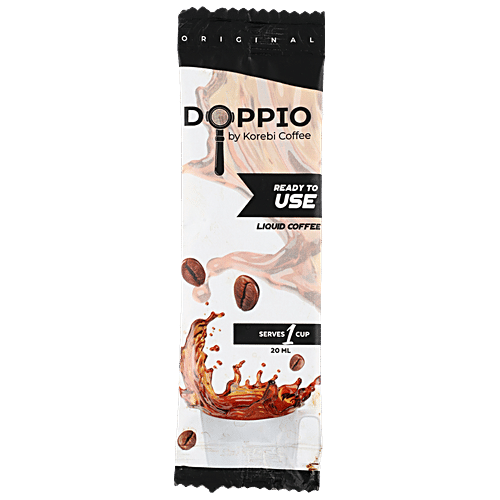 Doppio Liquid Coffee, 20 ml (Pack of 5) 