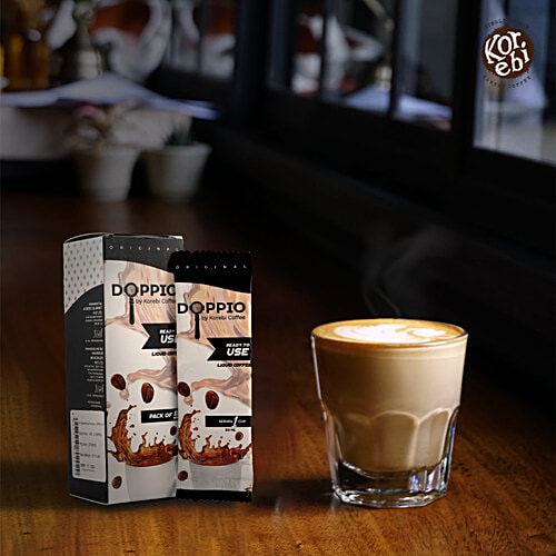 Doppio Liquid Coffee, 20 ml (Pack of 5) 