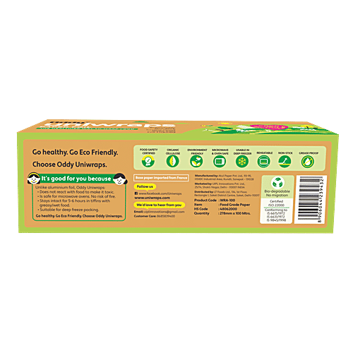 Buy Oddy Uniwrap Food Wrapping Paper 11 Online at Best Price of Rs