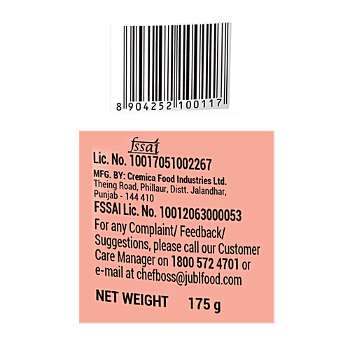 ChefBoss Hot Garlic Cooking Sauce, 175 g  