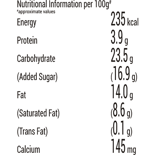 mother dairy Crafted Premium Almond Tub, 700 ml  