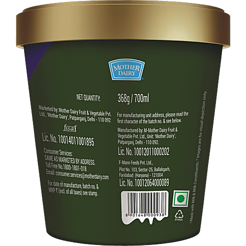 mother dairy Premium Pistachio - Tub, 700 ml  