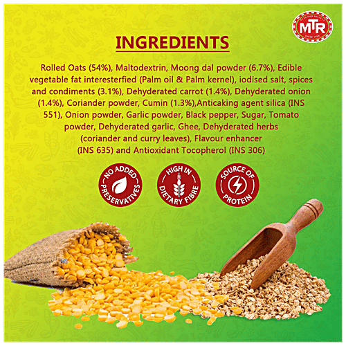 MTR Dal Oats 3 Min Breakfast, 48 g  