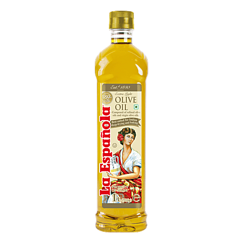 La Espanola Olive Oil - Extra Light, 1 L Pet Bottle 