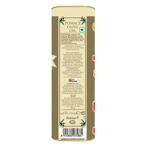 La Espanola Pomace Olive Oil, 5 L Tin 