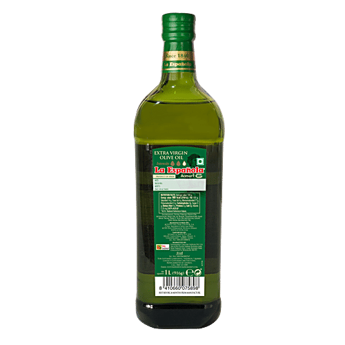 La Espanola Olive Oil - Extra Virgin, 1 L Glass Bottle 