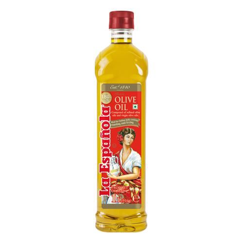 La Espanola Olive Oil - Pure, Classic, All Purpose Cooking oil, 1 L Pet Bottle 