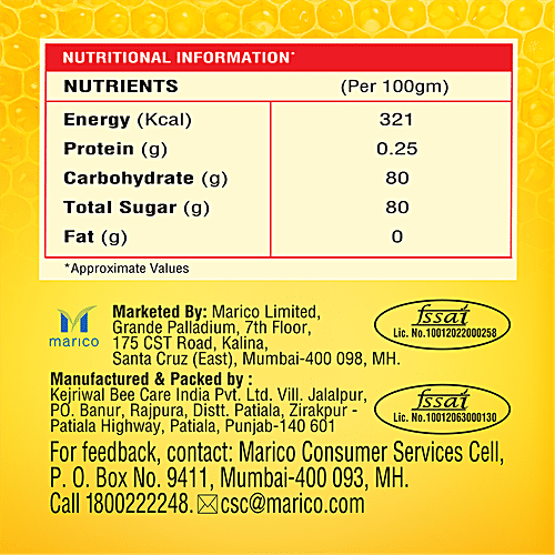 Saffola Honey Plus - Turmeric, Ashwagandha, Black Pepper, Lemon, Tulsi, Amla & Saffola Honey Plus Ginger, Black Pepper, Cinnamon, Triphala, 250 g (Pack of 2) With Immunity Boosting Herbs