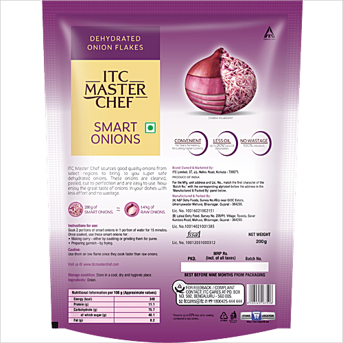 ITC Master Chef Dehydrated Onions, 200 g  