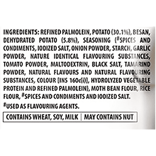 Bingo! Tedhe Medhe Aloo Bhujia, 180 g  Tasty Namkeen Snacks