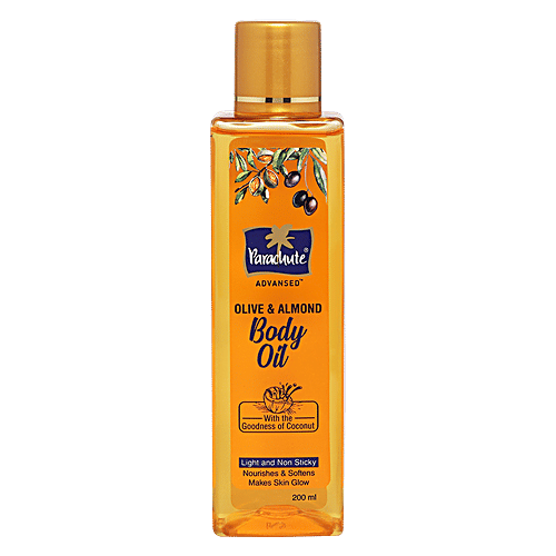 Parachute Advansed Body Oil - Olive & Almond, 200 ml