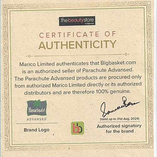 Parachute Advansed Body Oil - Olive & Almond, 200 ml