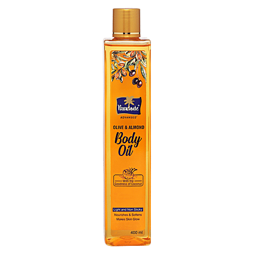 Parachute Advansed Body Oil - Olive & Almond, 400 ml  