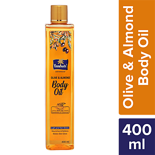 Parachute Advansed Body Oil - Olive & Almond, 400 ml  