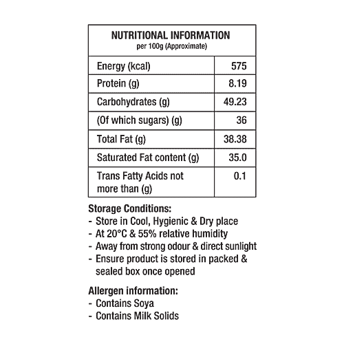 Mello Royale White Compound Slab, 500 g Wrapper Pack 