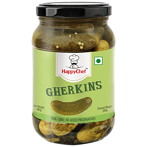 HappyChef Gherkins, 480 g