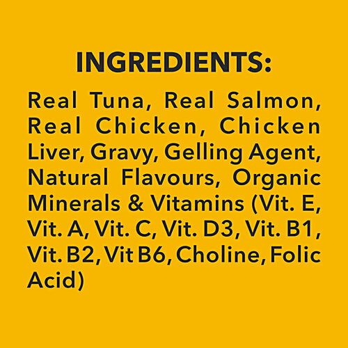 Purepet Purepet Wet Cat Food - Real Tuna and Chicken Liver in Gravy, 70 g  