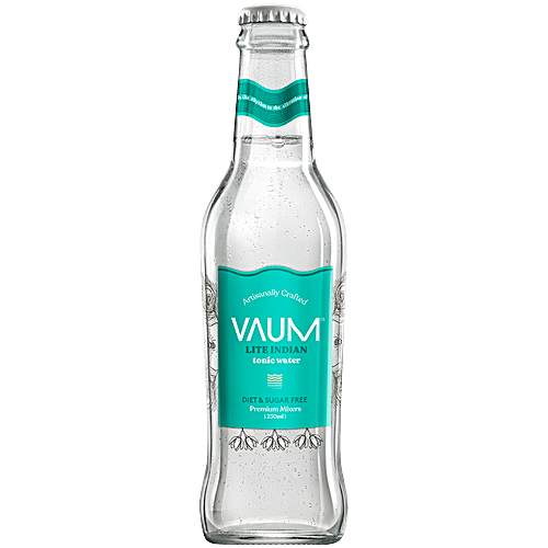 Vaum  Diet Indian Tonic Water With Zero Sugar, 250 ml  