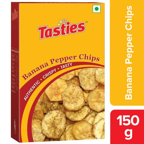 Tasties Banana Pepper Chips, 150 g  