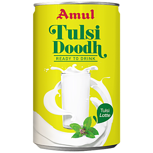 Amul Tulsi Doodh Shot, 125 ml Can 