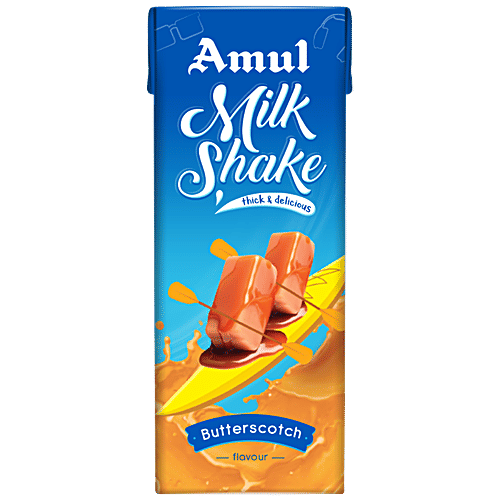 Buy Amul Butterscotch Milkshake Online at Best Price of Rs 25 bigbasket