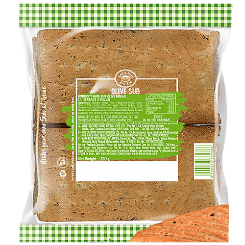 Buy English Oven Sub Olive Bread Online at Best Price of Rs 55 bigbasket