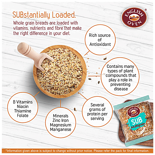 Buy English Oven Sub Multigrain Bread Online at Best Price of Rs 55