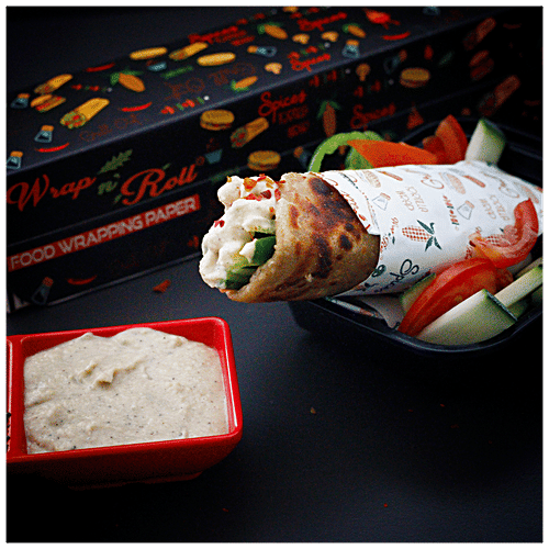 WrapN'roll Food Wrapping Paper, 30 mtr mono carton Non Stick, Microwave & Oven Friendly