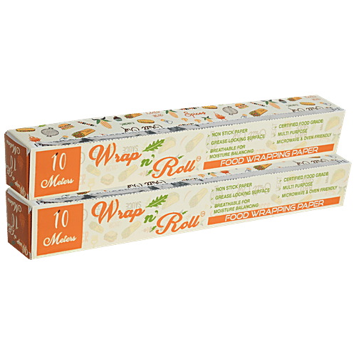 Buy WrapN'roll Food Wrapping Paper Online at Best Price of Rs 198 bigbasket