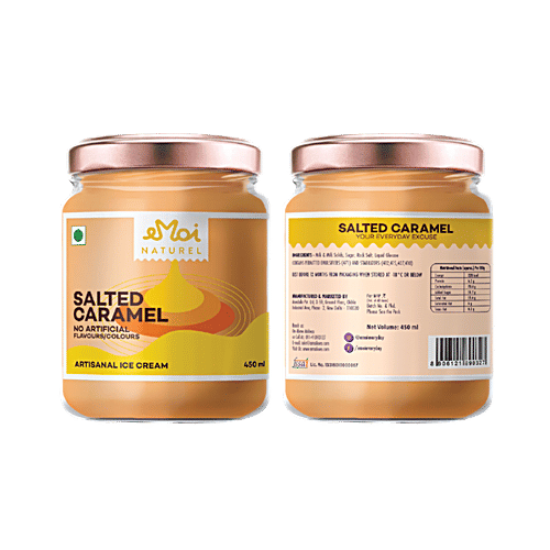 Buy eMoi Salted Caramel Artisanal Ice Cream Online at Best Price of Rs