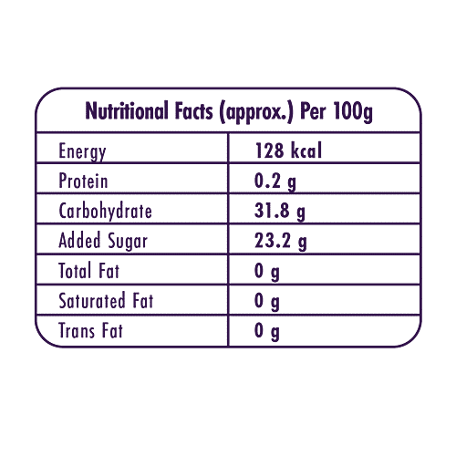 eMoi Jamun Sorbet, 450 ml No Artificial Flavours/Colours & Dairy Free