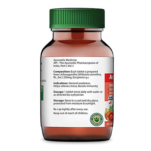 Dabur Ashwagandha Tablets, 60 Tablets  