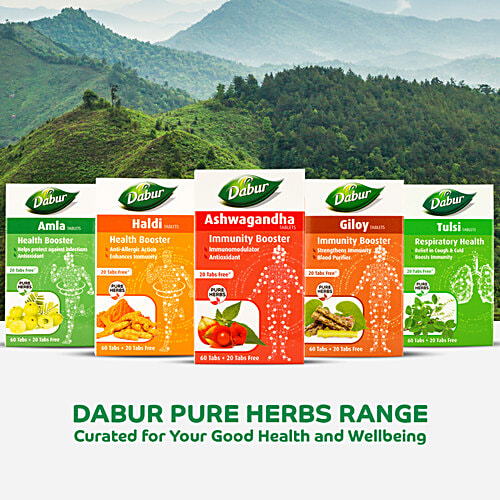 Dabur Ashwagandha Tablets, 60 Tablets  