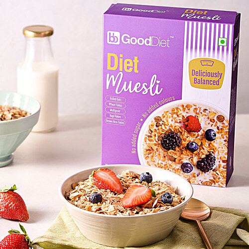 Buy GoodDiet Diet Millet Muesli No Added Sugar Online at Best Price